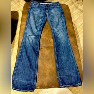 Citizens of Humanity Dark Wash Jeans Kelly #071 stretch low waisted bootcut W28